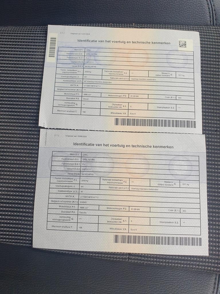 Opel Astra, Watersport en Boten, Ophalen