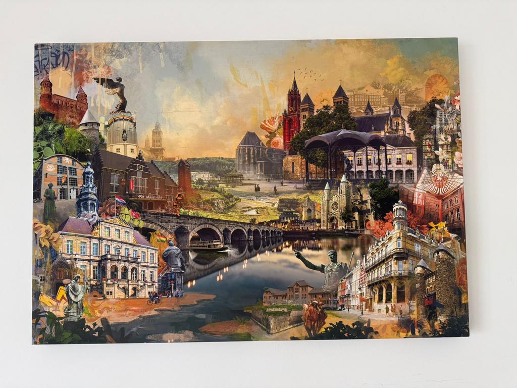 Maastricht Stadsgezicht collage (origineel met certificaat), Ophalen