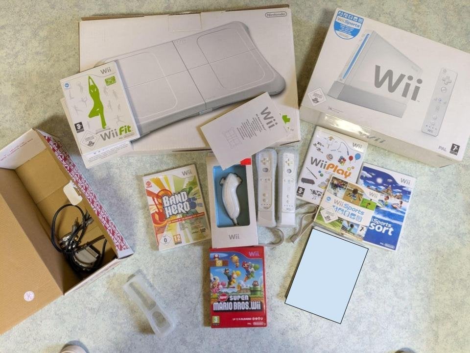 Wii Console + Balance bord + extra controlers + spellen, Consoles de jeu & Jeux vidéo, Enlèvement, Utilisé, Avec 2 manettes, Avec jeux
