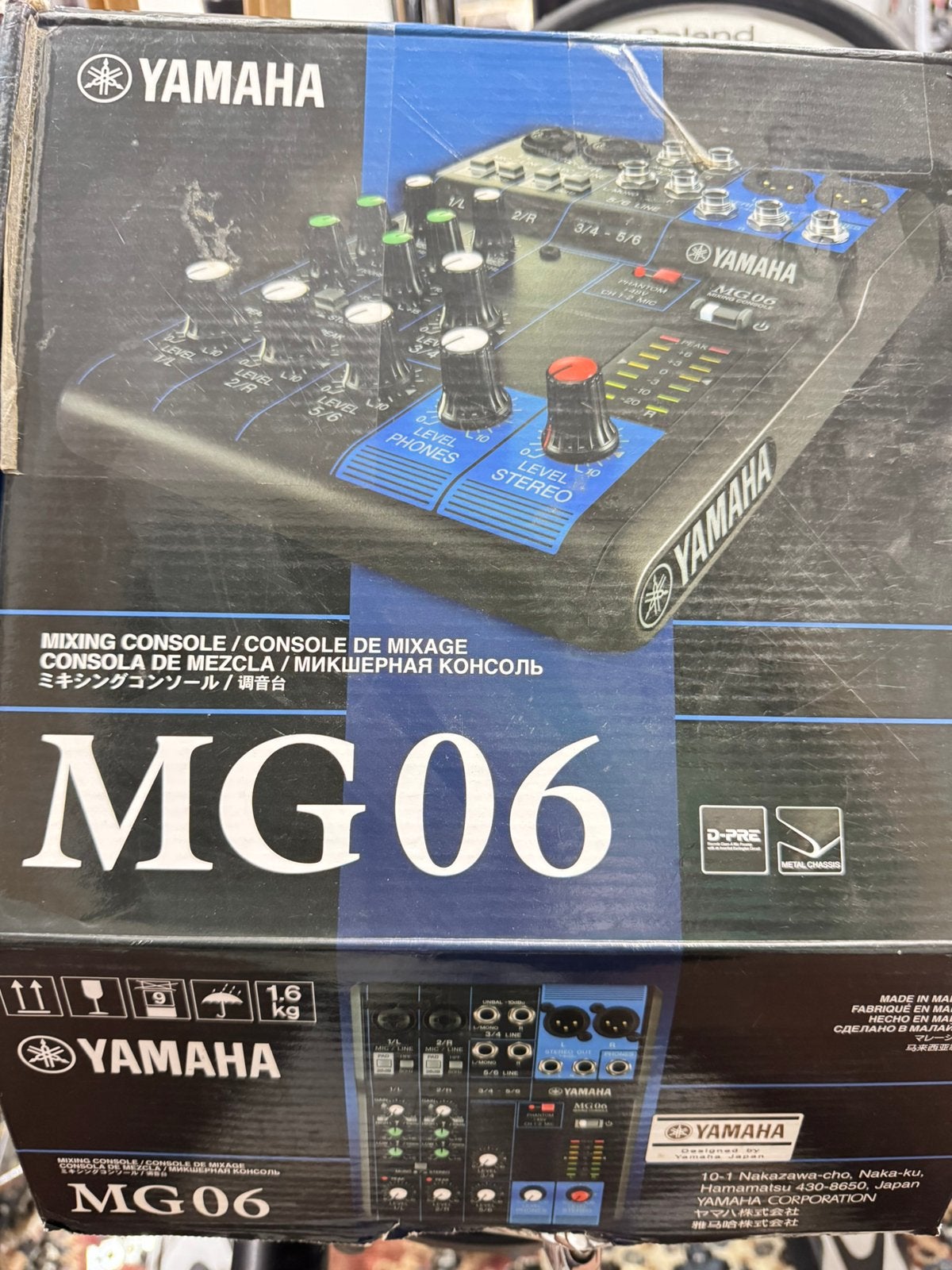yamaha MG06, Boeken, Informatica en Computer, Ophalen, Zo goed als nieuw