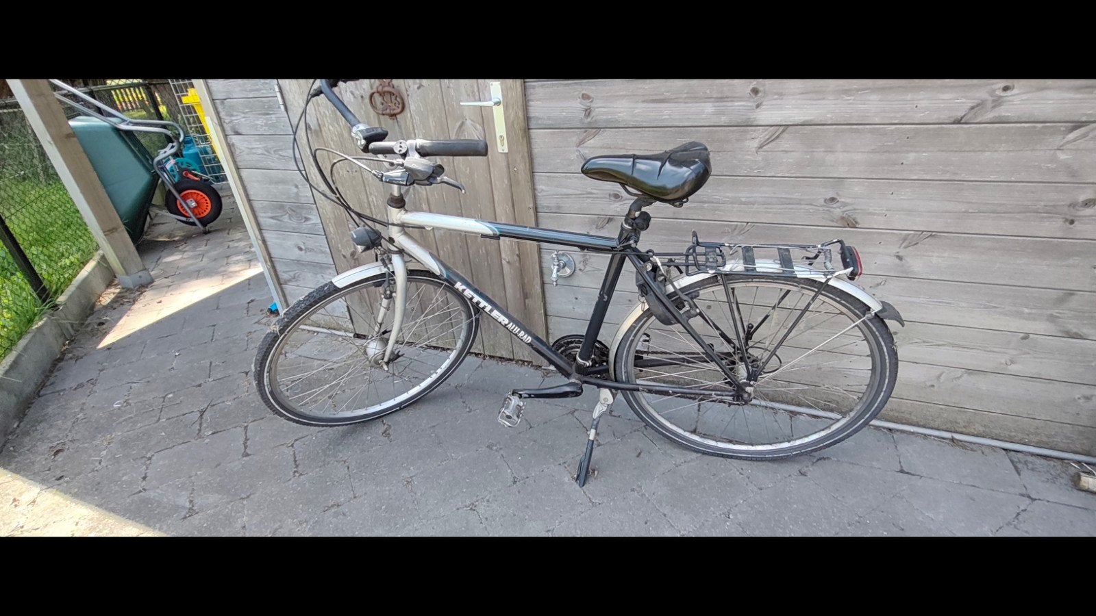 Herenfiets Kettler alu, Ophalen