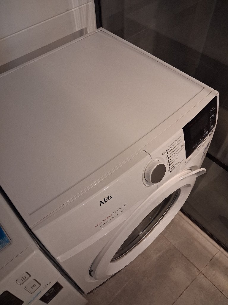 Wasmachine AEG, Elektronische apparatuur, Ophalen, Gebruikt, Minder dan 85 cm, 1200 tot 1600 toeren
