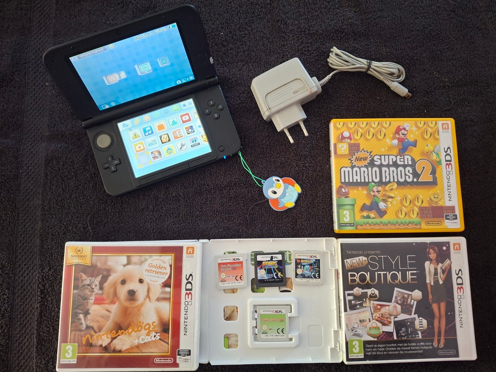 Nintendo 3ds xl rood met pokemon spellen, Met games, Ophalen of Verzenden, Rood, 3DS