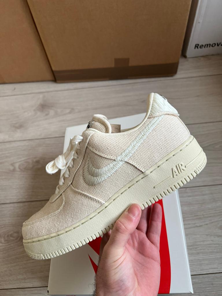 Nike Air Force x Stussy US9/42.5eu, Enlèvement, Comme neuf