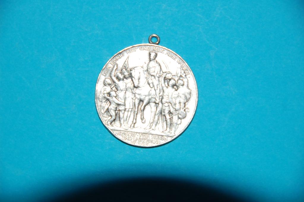 3 ReichsMark 1913 - 100 Y Defeat of Napoleon, Verzenden, Duitsland, Losse munt, Zilver