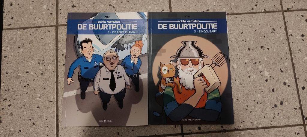 Buurtpolitie - nrs 1 en 3, Ophalen, Nieuw, Nix, Meerdere stripboeken