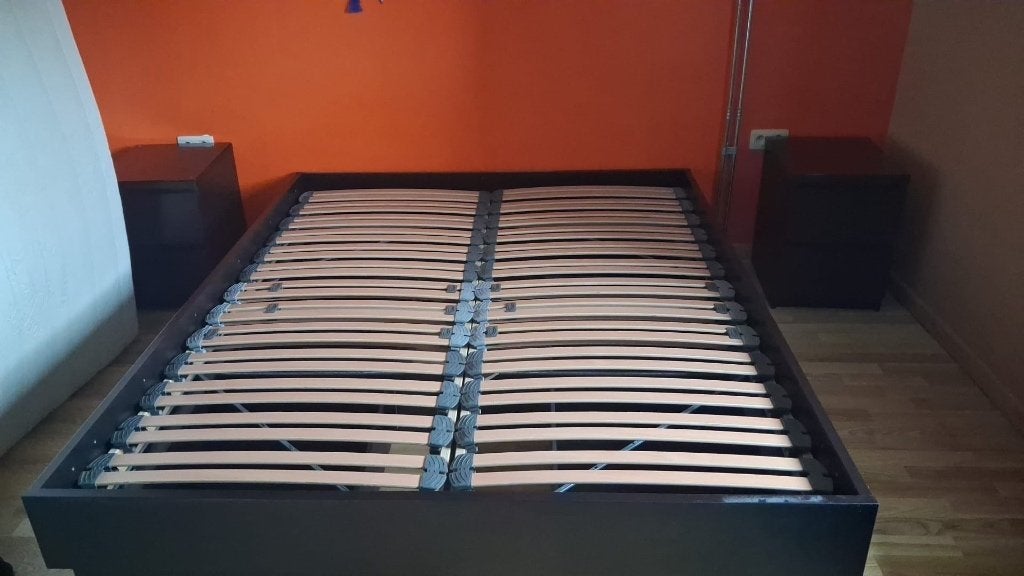 Chambre à coucher, Enlèvement, Comme neuf, Brun, Bois