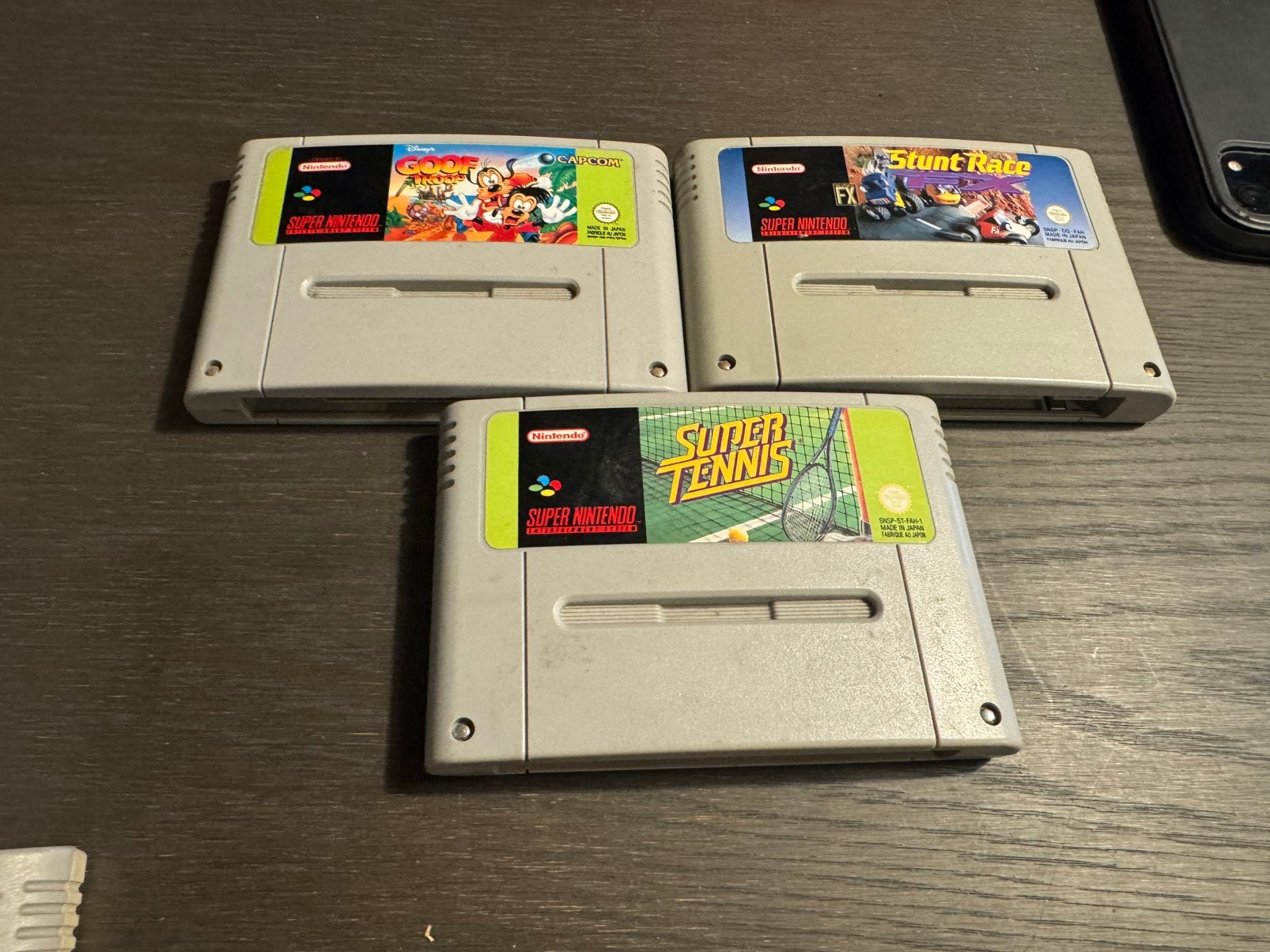 Jeux Snes, Enlèvement ou Envoi, Comme neuf