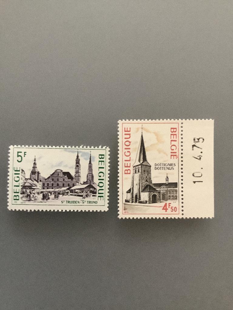 Belgische zegel(s) Obp nr(s) 1772/73, Frankeerzegel, Ophalen of Verzenden, Postfris, Postfris