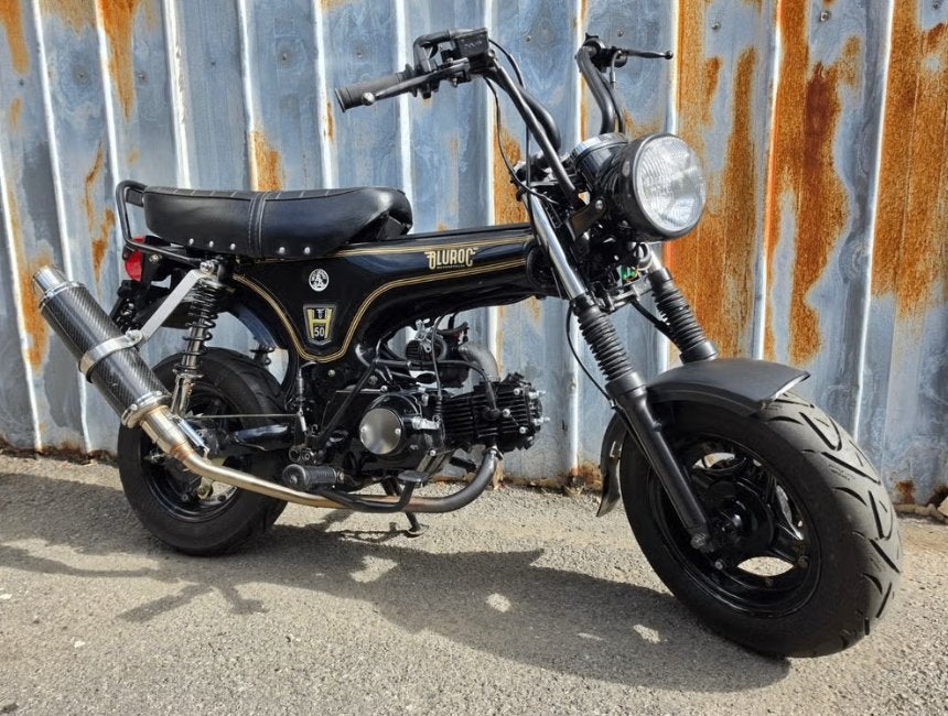 Dax 49 cc bluroc met carbu nog in nieuwstaat 350 km, Fietsen en Brommers, Overige modellen, 4 versnellingen, 49 cc, Ophalen of Verzenden