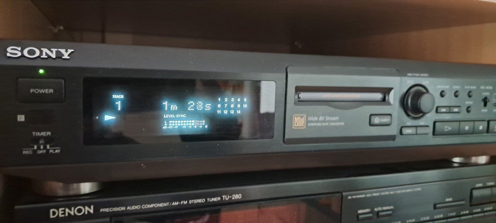 Lecteur mini-disque SONY MDS JE 510, Enlèvement, Comme neuf, Autres types