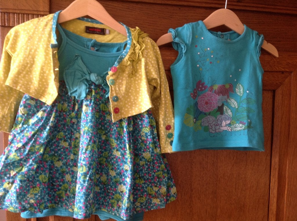Robe Catimini (ensemble 3 pièces) - 18 mois, Enfants & Bébés, Catimini, Enlèvement ou Envoi, Ensemble, Utilisé