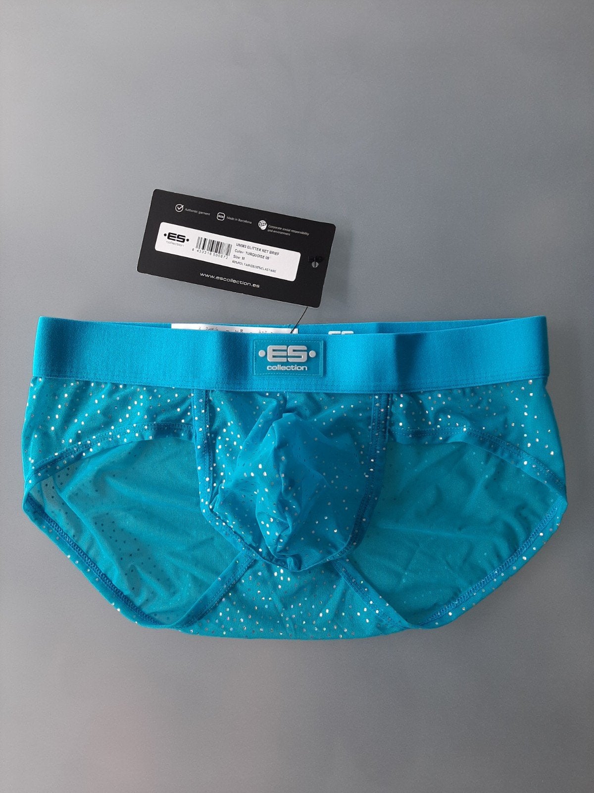 Sexy  transparante slip ES Collection Medium  nieuw, Vêtements | Hommes, Sous-vêtements, Enlèvement ou Envoi, Bleu, Es Collection
