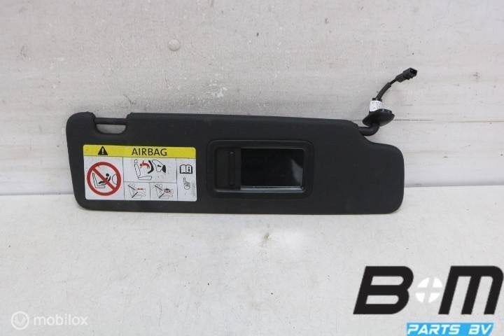 Zwarte zonneklep rechts Audi S5 F5 Cabrio 8V7857552AG, Utilisé