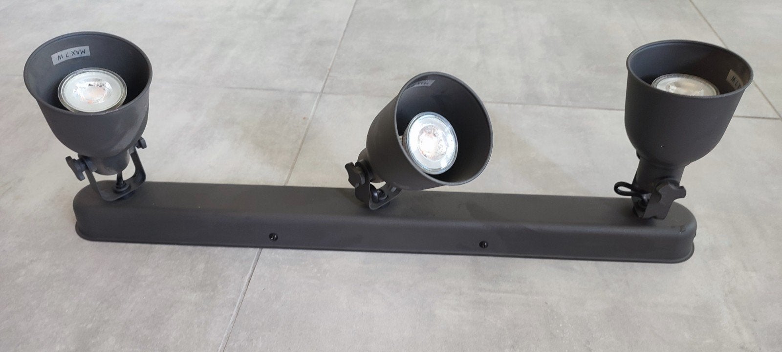 Luminaire 3 spots, Led