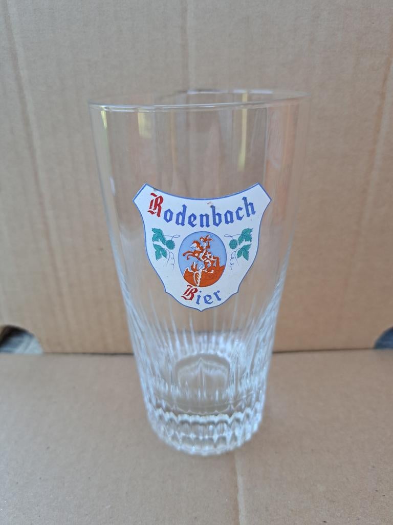 1 retro glas : RODENBACH bier, Enlèvement ou Envoi, Comme neuf, Verre ou Verres, Autres marques