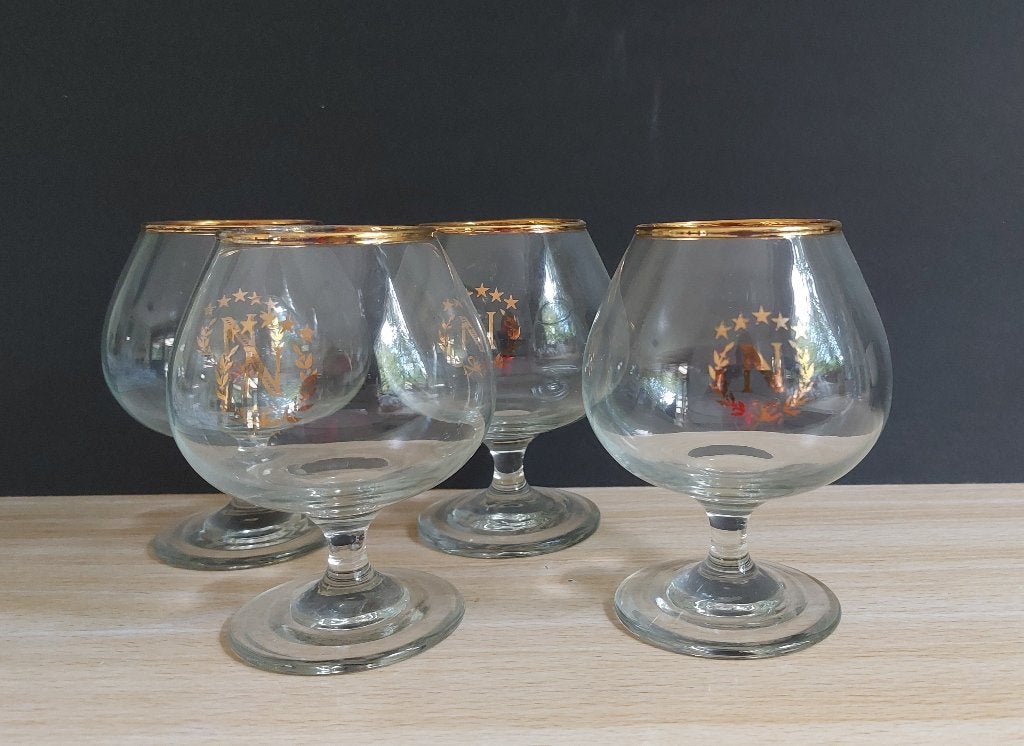 Cognacglazen Napoleon, Verzamelen, Ophalen, Zo goed als nieuw, Borrel- of Shotglas