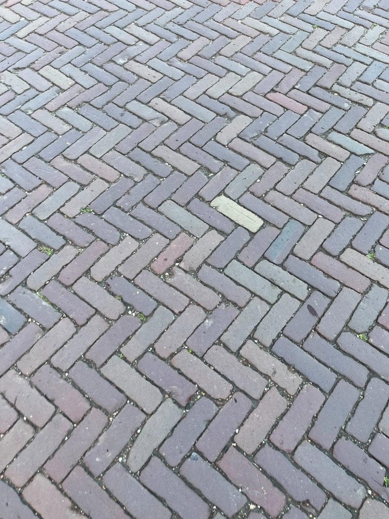 gebruikt oud gebakken dikformaten genuanceerd 350 m2, Enlèvement ou Envoi, Split