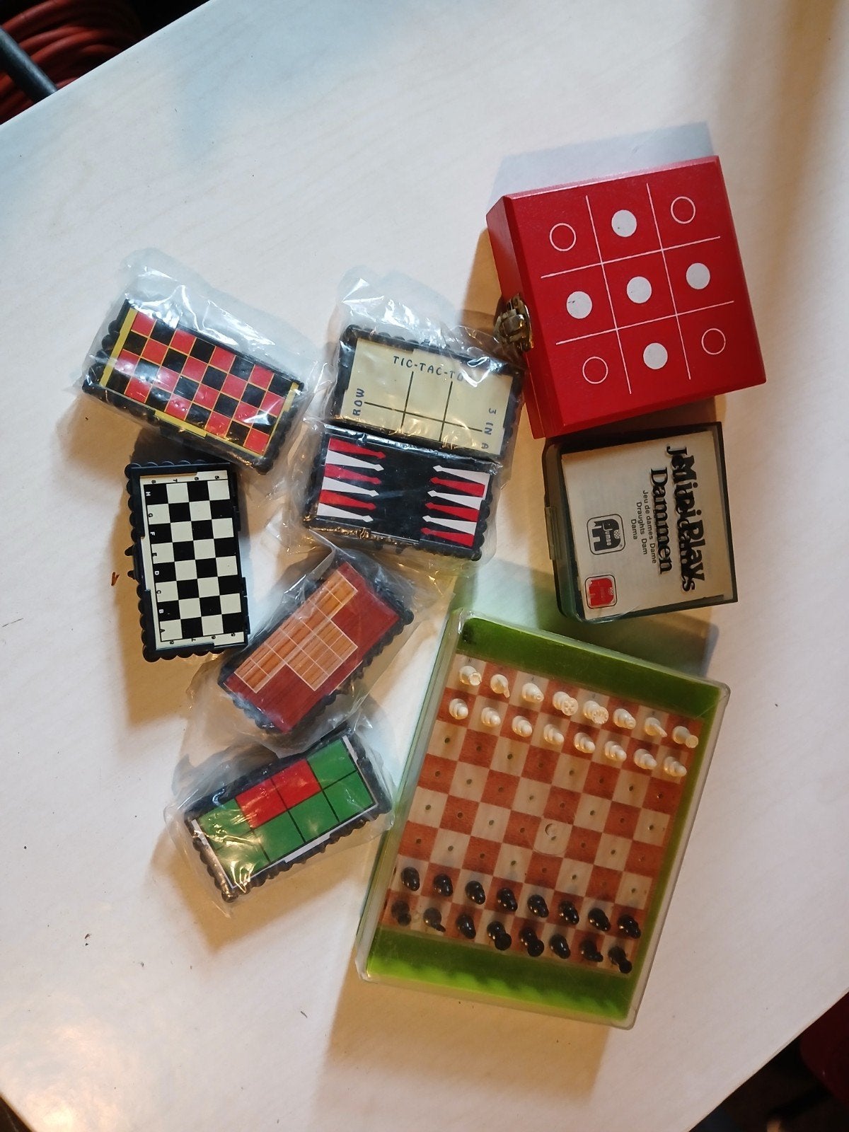 Lot van verschillende spelletjes in reisformaat, Hobby en Vrije tijd, Ophalen of Verzenden