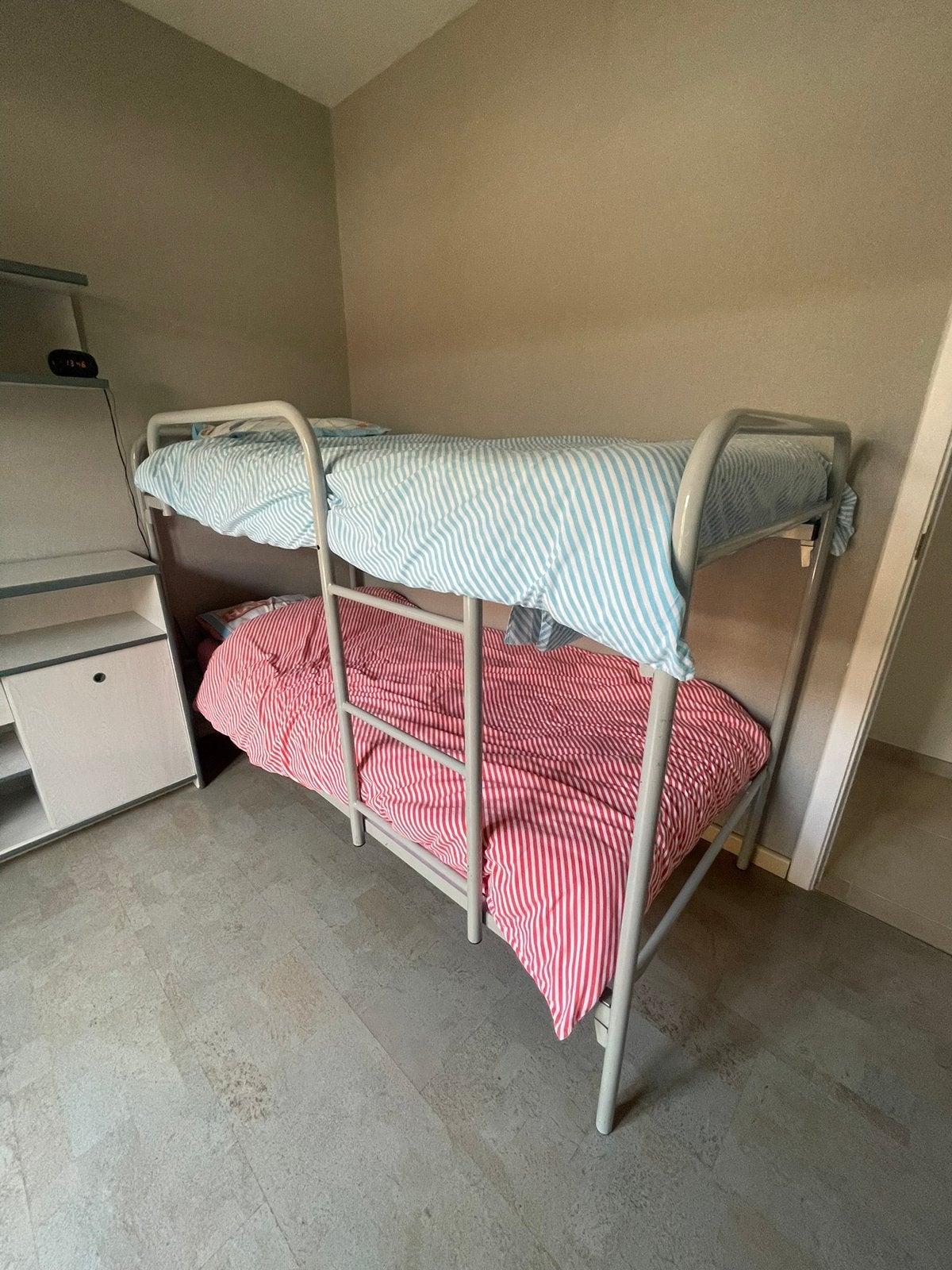 Stapelbed, Huis en Inrichting, Slaapkamer | Stapelbedden en Hoogslapers, Ophalen, Gebruikt, 90 cm, Eenpersoons