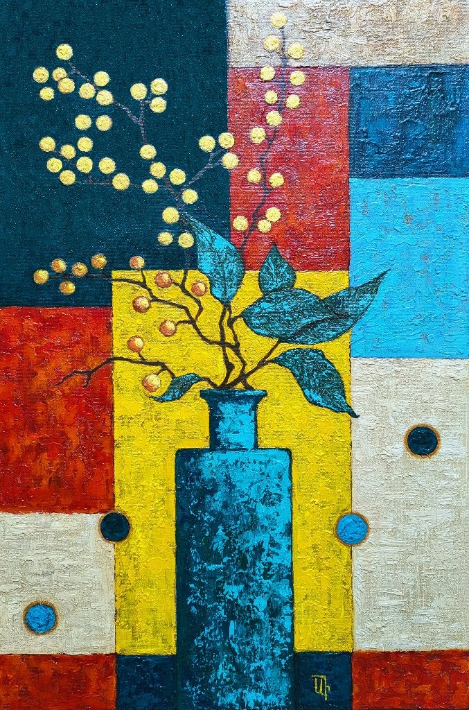 Abstract stilleven, Antiek en Kunst, Verzenden