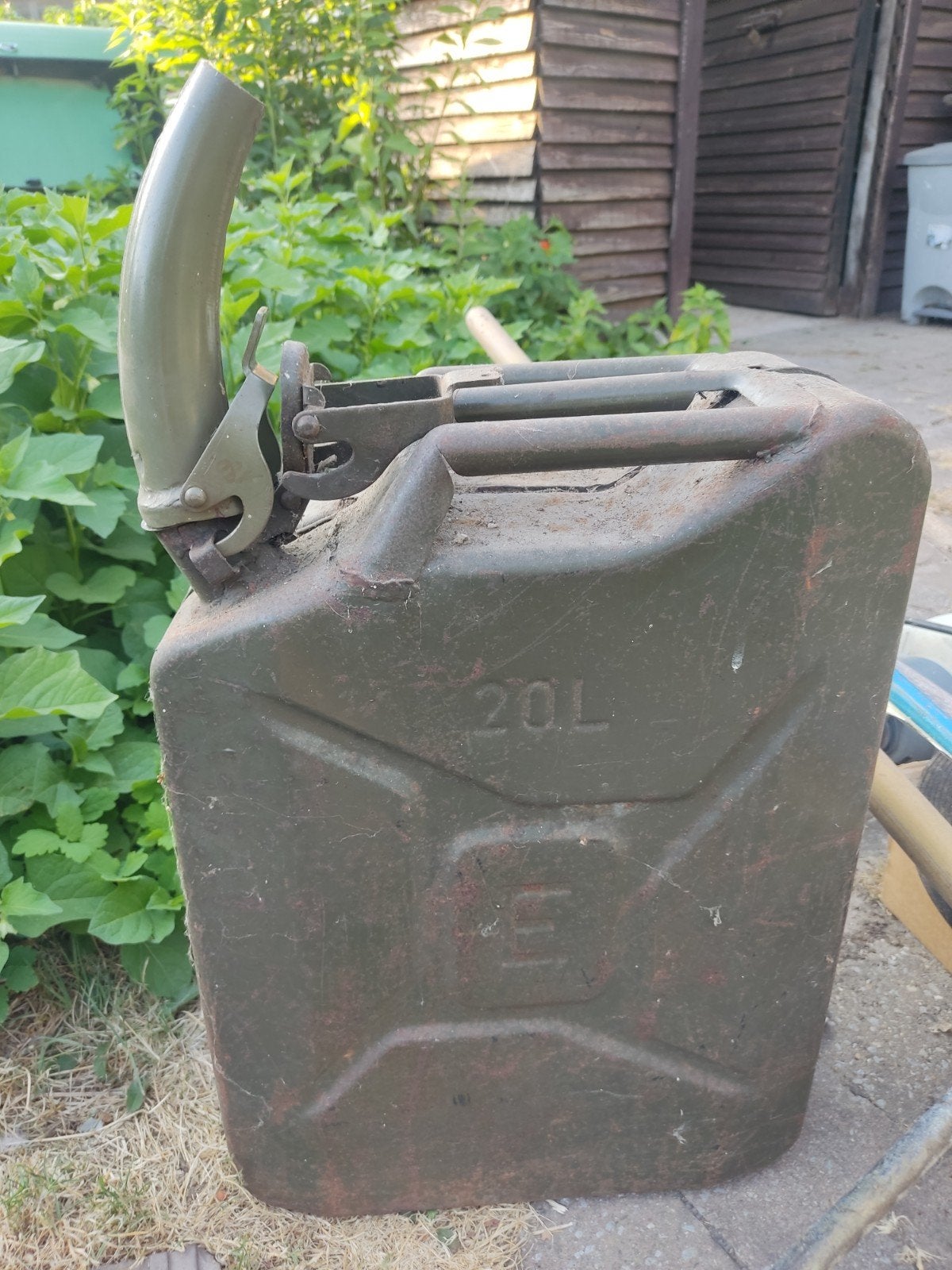 vintage jerrycan Eurocan, Ophalen