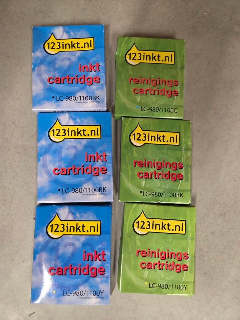 Inkt cartridges, Ophalen