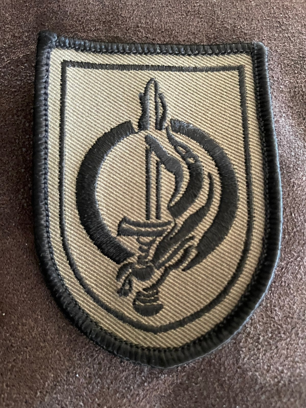 Patch tactical combat diver ( gevechtszwemmer ), Ophalen of Verzenden, Landmacht, Embleem of Badge