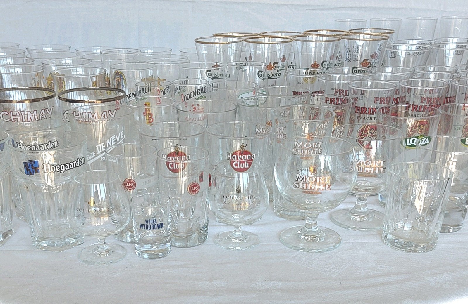 Lot 93 verres bar/collection, Articles professionnels, Enlèvement