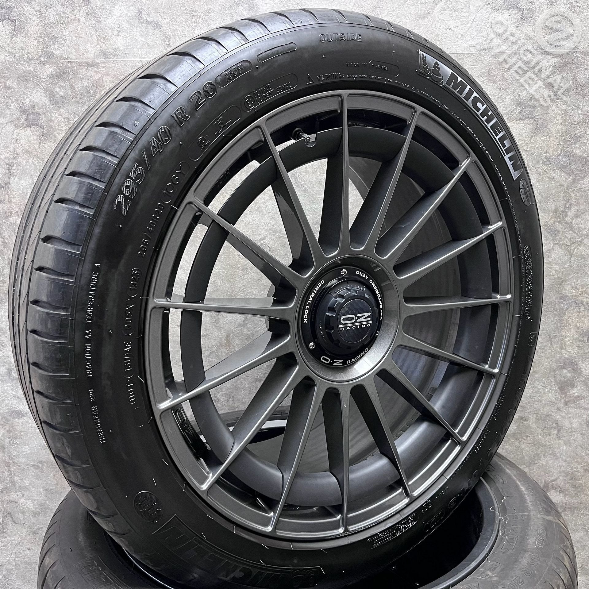 20 inch O.Z. AERO velgen + zomerbanden Porsche Macan, Neuf, Pneus et Jantes, 265 mm, Pneus été