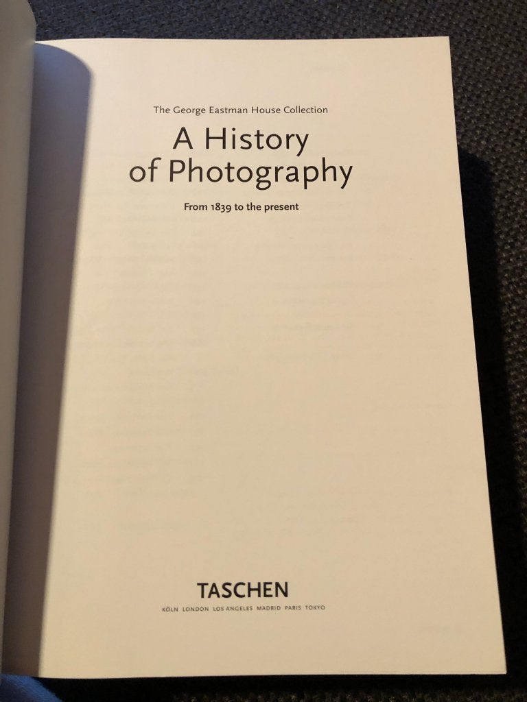Une histoire de la photographie, de 1839 à nos jours*, Enlèvement ou Envoi, Comme neuf, Photographie général