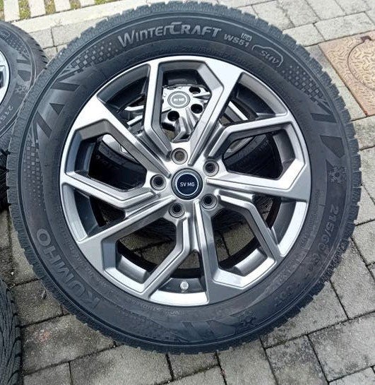 Pneus d'hiver en aluminium MG EHS HS 17 pouces 5x112 5&7mm ❄, Enlèvement