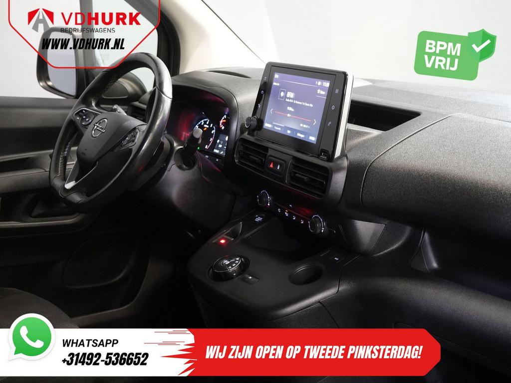 Opel Combo 1.5D 130 pk Aut. NL Auto/ Stuurverw./ Carplay/ Ca, Automaat, Zwart, Bedrijf, 145 g/km