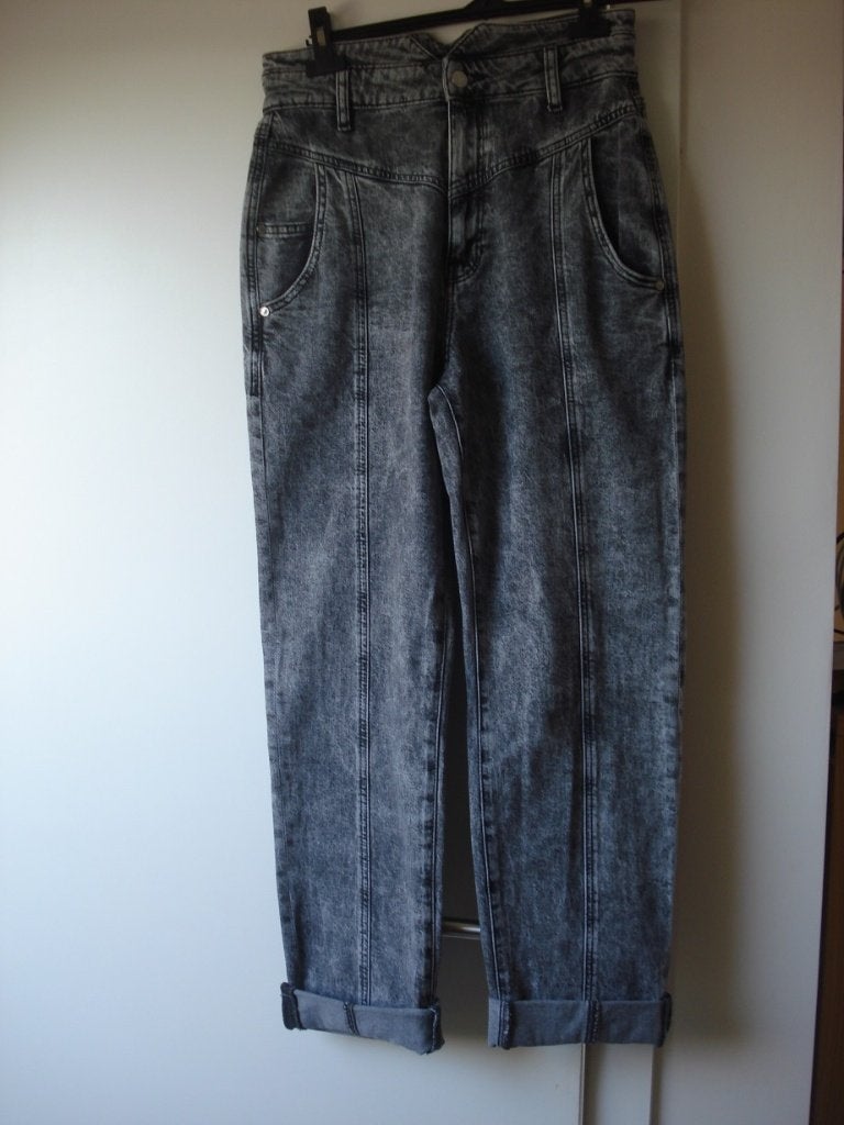 Clockhouse jeansbroek, dames/meisjes. mt 38, Kleding | Dames, Spijkerbroeken en Jeans, Gedragen, Zwart, Ophalen of Verzenden