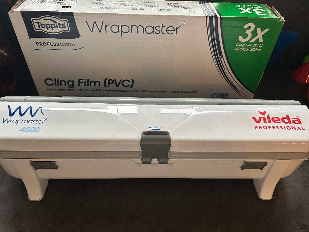 Wrapmaster 4500 + rouleaux film, Enlèvement ou Envoi, Comme neuf, 50 à 100 cm, 100 à 150 cm