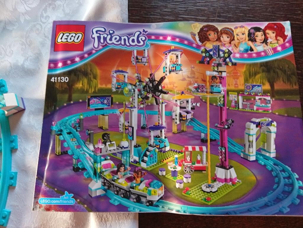 Lego friends sets 41340, 41313, 41130, 3186, Ophalen of Verzenden, Gebruikt, Complete set, Lego