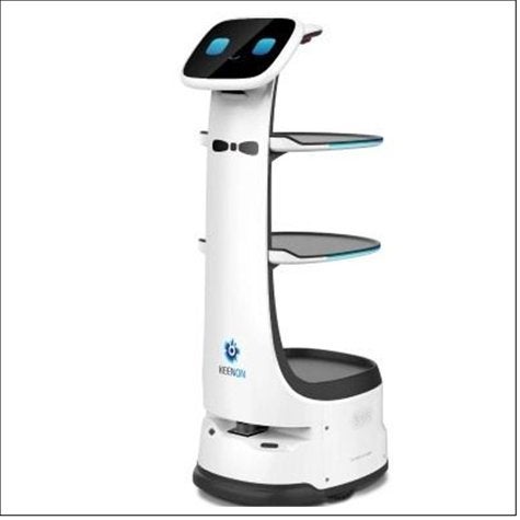 KEENON DINERBOT T8 / RESTAURANT / HOTEL/ ZORGINSTELLING, Verzenden, Nieuw in verpakking, Transport en Opslag