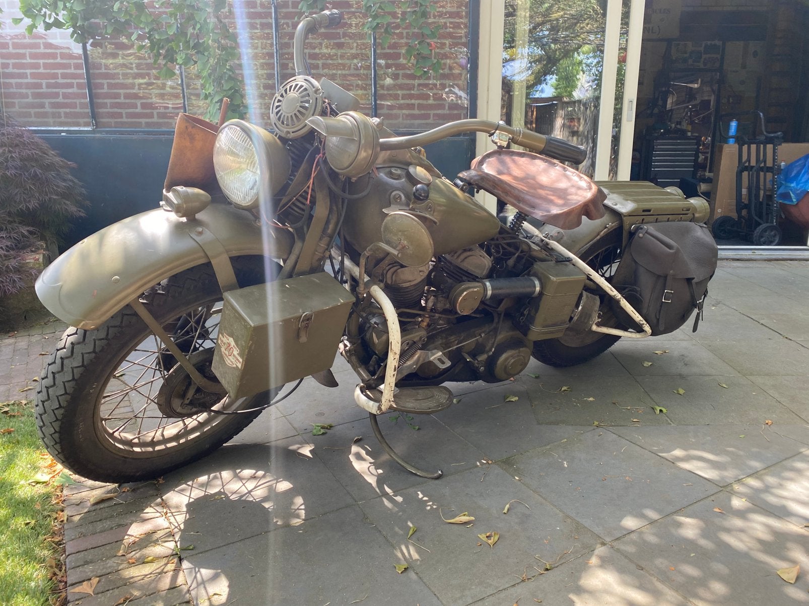 Harley Davidson WLA 1943, Motos, Particulier