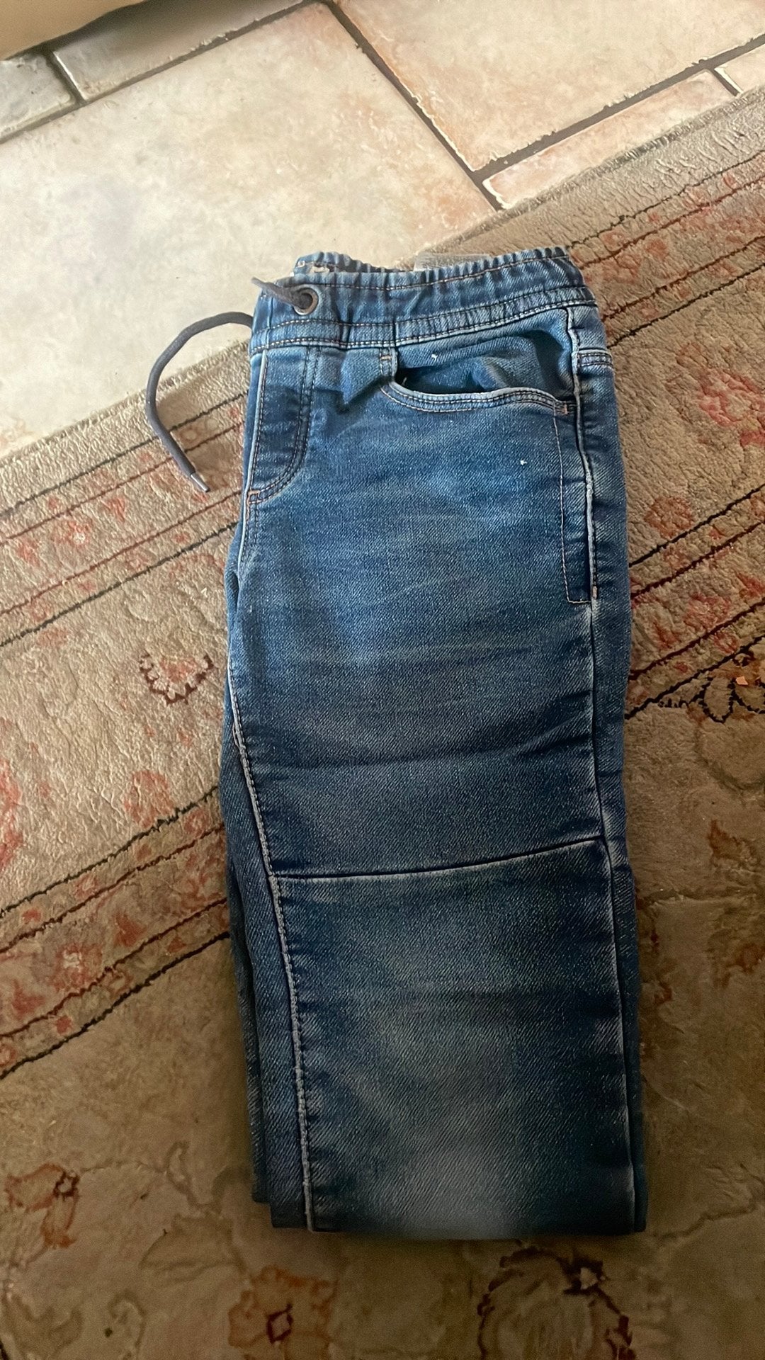 Jeans 140, Kinderen en Baby's, Kinderkleding | Maat 140, Ophalen, Zo goed als nieuw, Broek