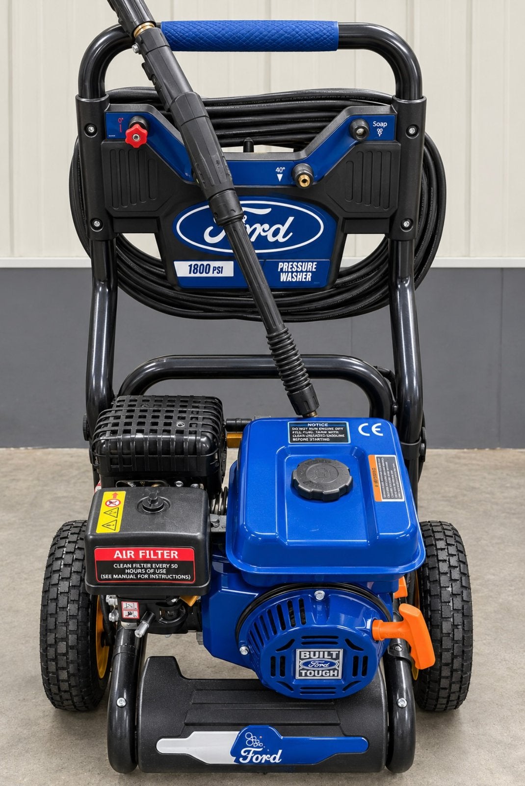 Hoge drukreiniger Ford, Tuin en Terras, Ophalen, Zo goed als nieuw, Benzine