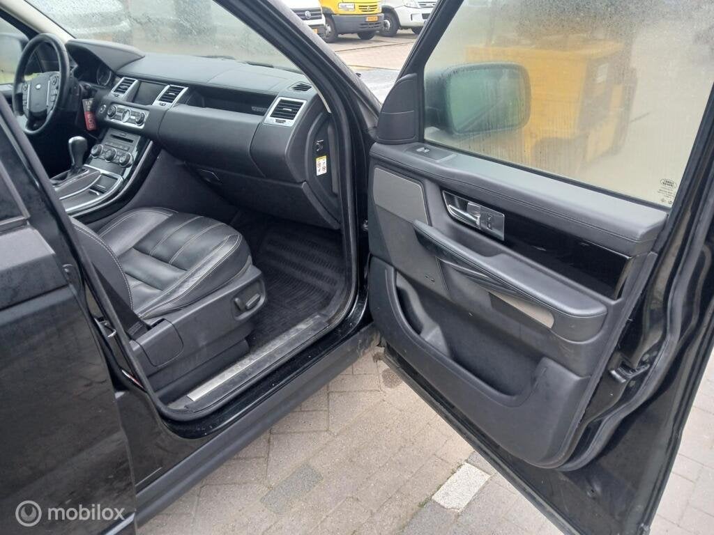 Stoelen Range Rover Sport 2010 L320 Bank Zetels zwart leer, Land Rover, Land Rover, Enlèvement ou Envoi, Utilisé