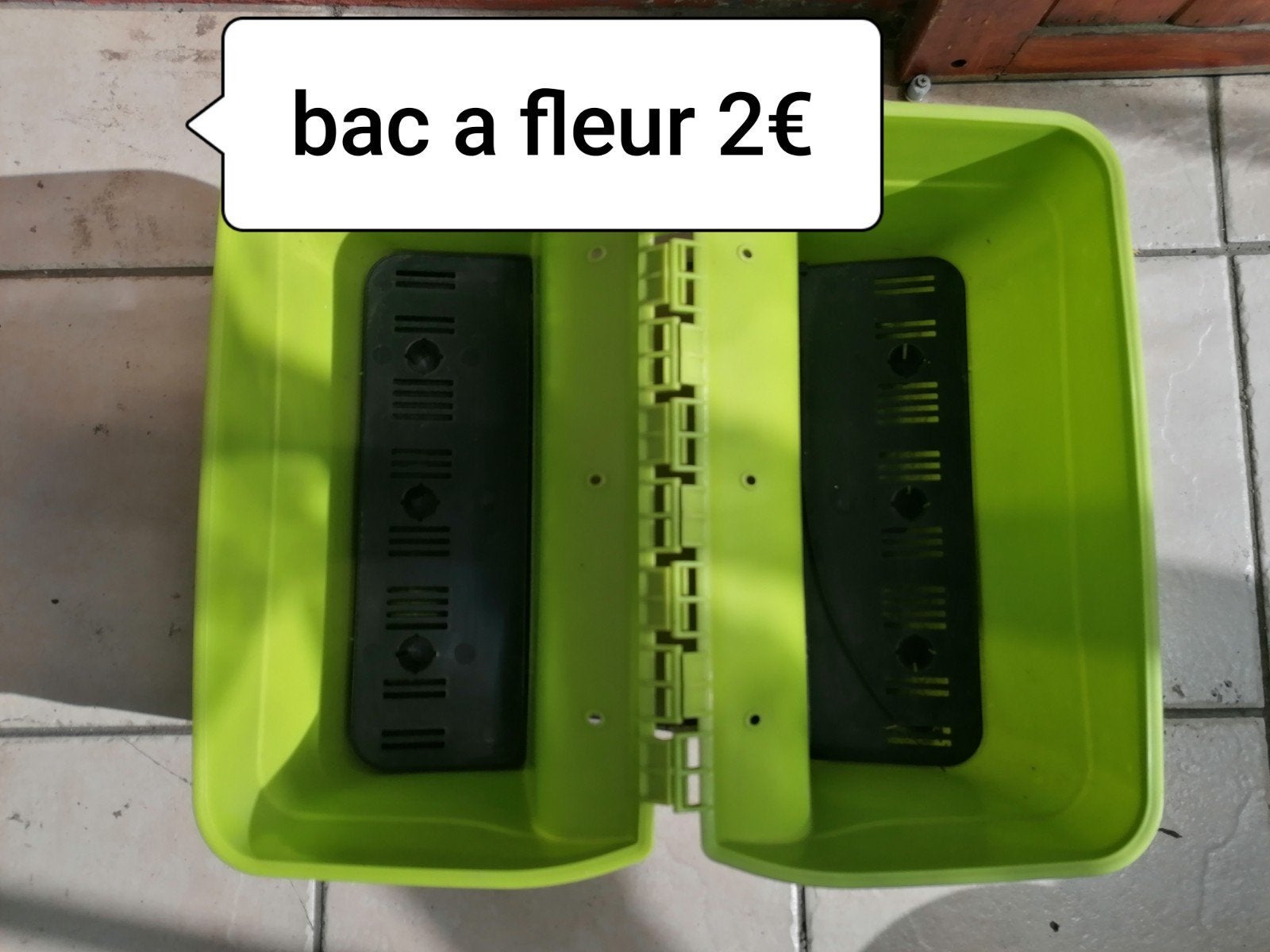 pot de fleurs, Enlèvement