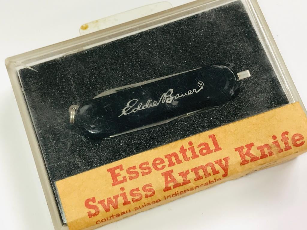 WENGER EDDIE BAUER, ancienne boîte à la retraite, édition, Envoi, Neuf