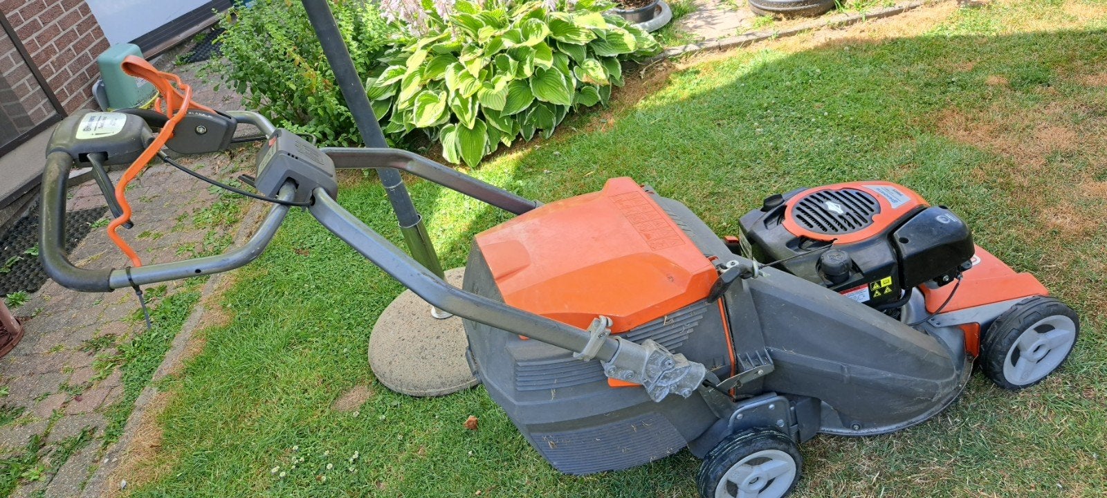 husqvarna 750 series, Ophalen