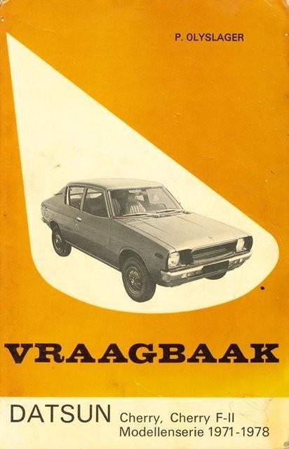 (a26) Datsun Cherry, Cherry F-II, vraagbaak, Envoi, Utilisé