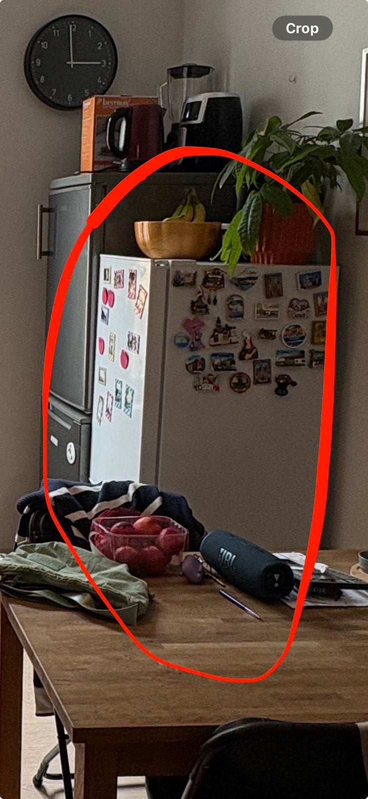 GRATIS Combinatie Frigo en Diepvries, Electroménager, Réfrigérateurs & Frigos, Enlèvement, Utilisé, Avec congélateur séparé, 140 à 160 cm