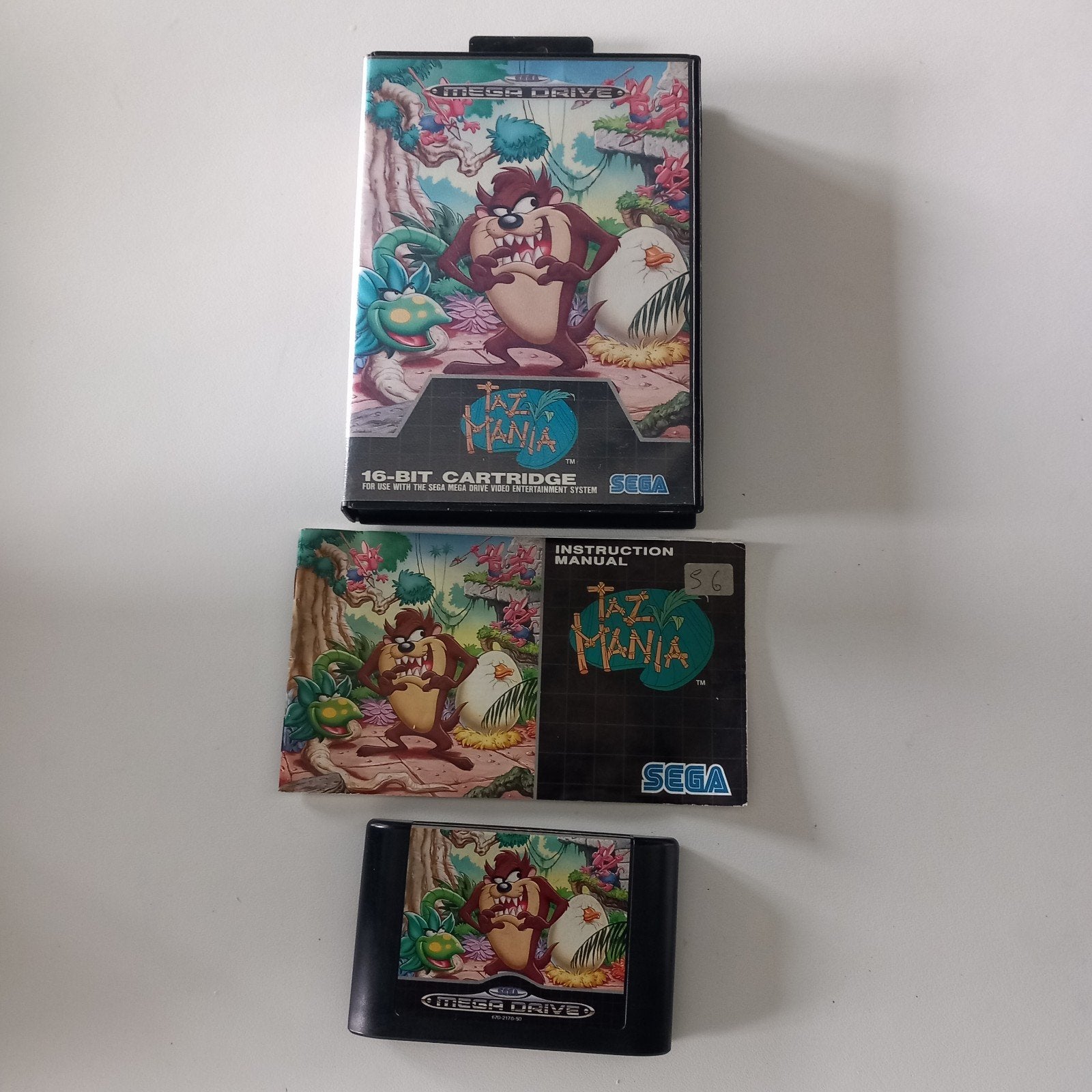 Taz Mania Sega Mega Drive pal, Ophalen of Verzenden