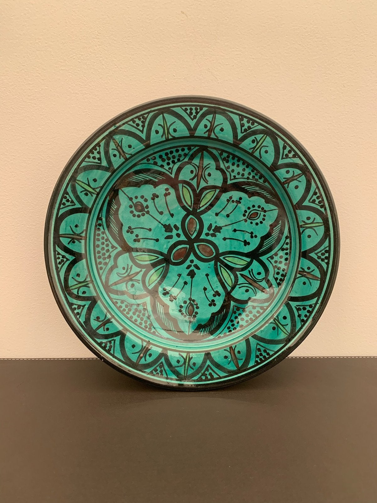 Assiette Décorative Orientale Céramique, Enlèvement ou Envoi