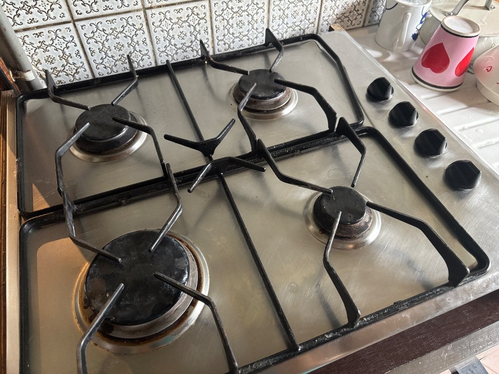 Gratis gaskookplaat bauknecht, Gaz, 4 zones de cuisson, Enlèvement, Utilisé