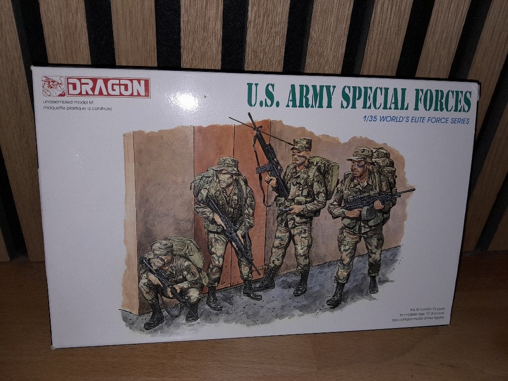 Modelbouw Dragon US army special forces 3024 1:35, Hobby en Vrije tijd, Overige merken, 1:32 tot 1:50, Overige typen, Ophalen of Verzenden